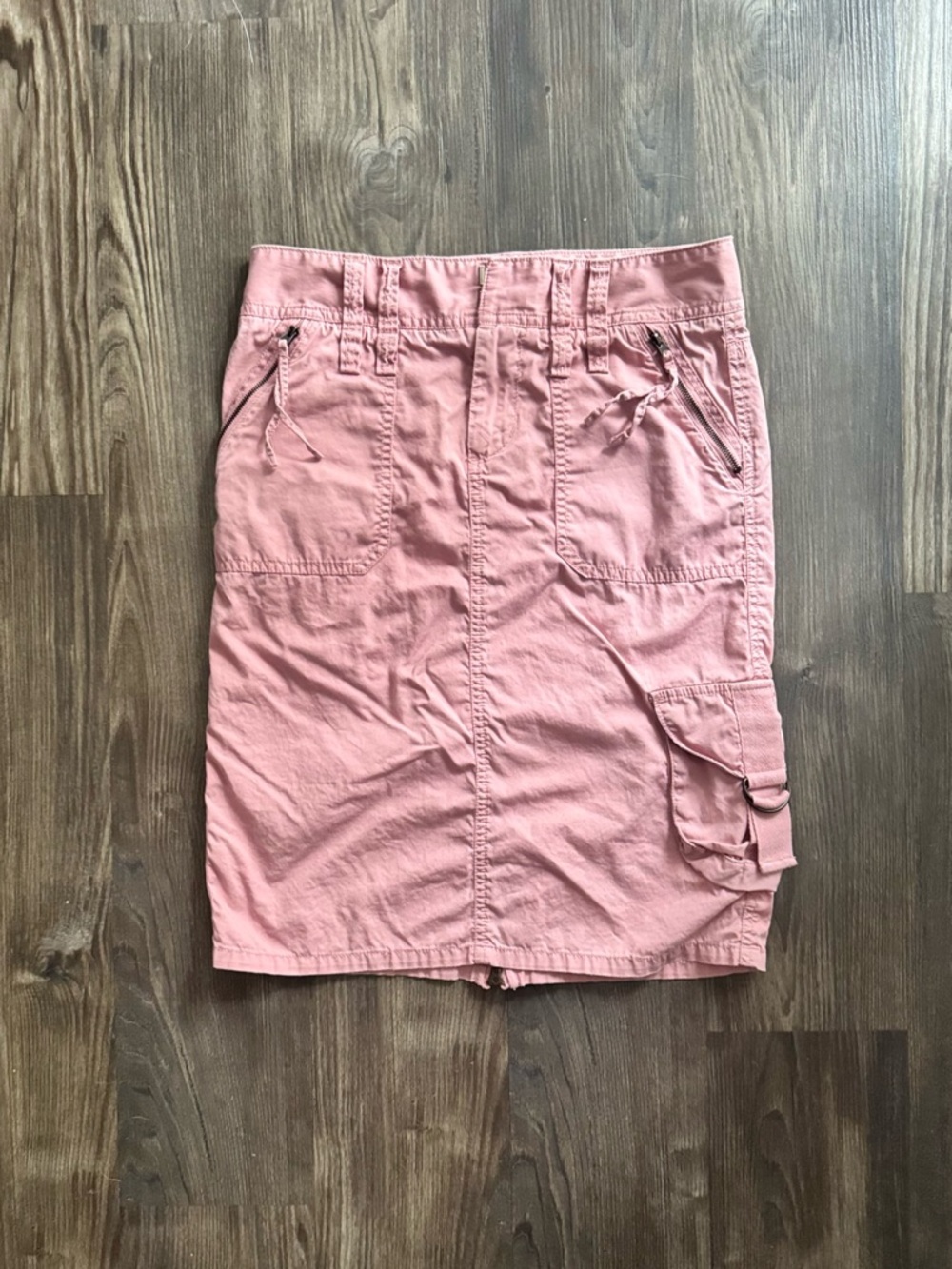 VTG 2000s American Eagle Cargo Midi Skirt - Y2K Gorpcore Utility
Size 0